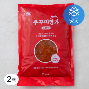 주꾸미명가 보통맛 (냉동), 500g, 2팩