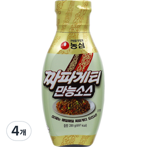 짜파게티 만능소스, 280g, 4개