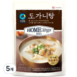 호밍스 도가니탕, 450g, 5개