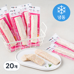 하림이닭 닭가슴살 Real 바 갈릭 (냉동), 80g, 20개