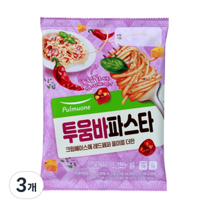 풀무원 투움바 파스타, 150g, 3개