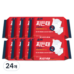 소키 찌든때 전용 세탁비누, 150g, 24개