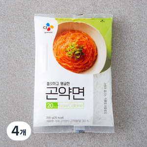 삼호 곤약면, 200g, 4개