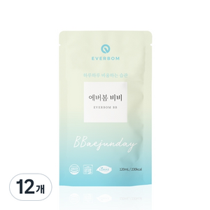 에버봄 비비 애프터, 120ml, 12개