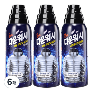 울샴푸 다운워시, 800ml, 6개