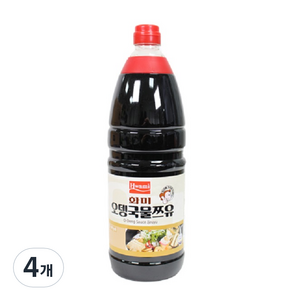 화미 오뎅 국물 쯔유, 2kg, 4개