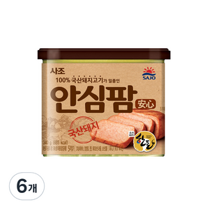 사조 안심팜, 340g, 6개