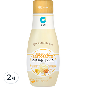 청정원 스위트콘 마요소스, 300g, 2개