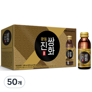 광동 진쌍화 100ml, 50개