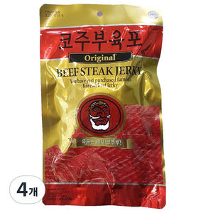 코주부 소고기 육포, 100g, 4개