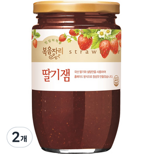 복음자리 과일잼(딸기잼)-500g, 500g, 2개