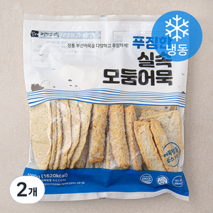 영자어묵 푸짐한 실속 모둠어묵 (냉동), 1kg, 2개