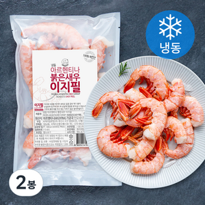 바다몰 자연산 아르헨티나 붉은새우 이지필 (냉동), 300g(특대), 2봉