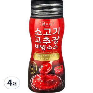 움트리 소고기 고추장 비빔소스, 300g, 4개