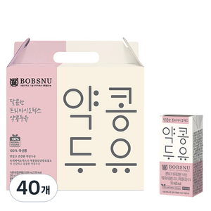 약콩두유 달콤한 프리바이오틱스, 190ml, 40개