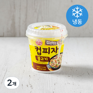 오뚜기 떠먹는 컵피자 불고기 (냉동), 150g, 2개