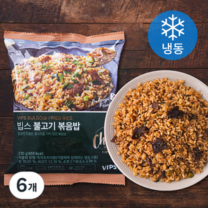 빕스 불고기 볶음밥 (냉동), 230g, 6개