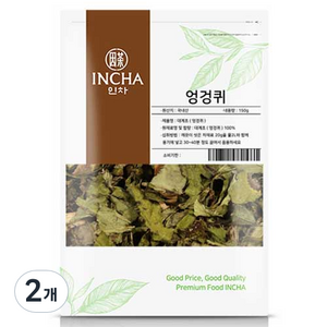 인차 국내산 건조 엉겅퀴 차, 150g, 2개