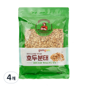 곰곰 호두분태, 500g, 4개