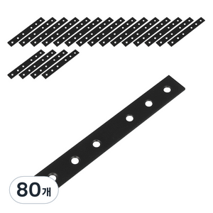 모네스페스 10번 일자 평철 블랙, 80개