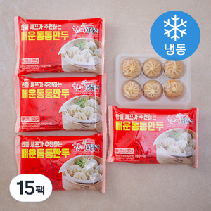 한품 매운통통만두(냉동), 180g, 15팩