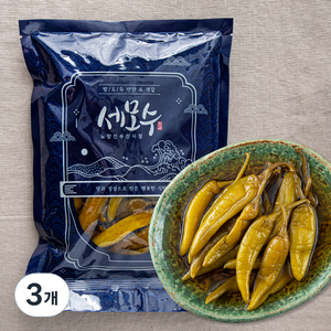 세모수 간장 고추지, 1kg, 3개