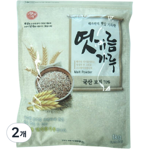 해가원 엿기름가루, 1kg, 2개