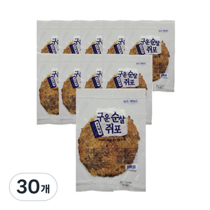 서울지앤이 구운 순살 쥐포, 36g, 30개