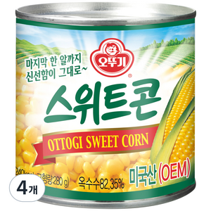 오뚜기 스위트콘, 340g, 4개