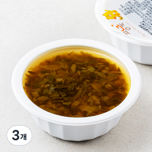 짱죽 한우사골된장국, 혼합맛(한우/사골), 170g, 3개