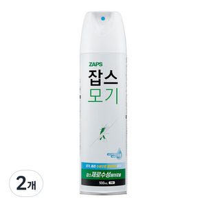 잡스 제로수성에어로솔, 500ml, 2개