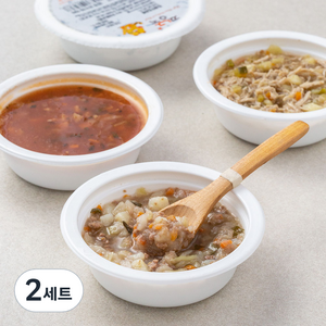 짱죽 반찬 A세트 (12~15개월부터), (한우감자조림 + 깐쇼새송이 + 해삼버섯탕 + 치킨고구마조림), 2세트