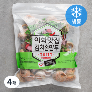 세미원 이화맛집 김치손만두 (냉동), 1.5kg, 4개