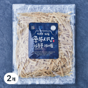 중부시장김종풍 간편한 절단 명엽채, 2개, 1kg