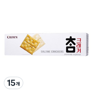 크라운 참 크래커, 56g, 15개