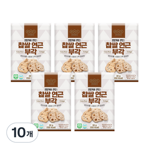 오희숙전통부각 찹쌀 연근 부각, 30g, 10개