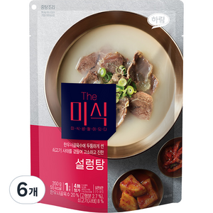 더미식 설렁탕, 350g, 6개