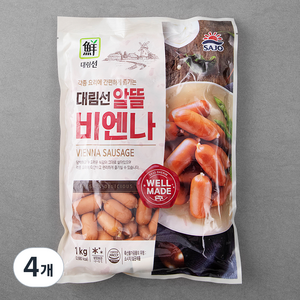 대림선 알뜰 비엔나, 1000g, 4개