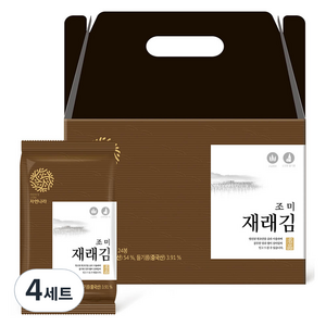 자연나라 재래 도시락김 5g x 24p 선물세트, 4세트