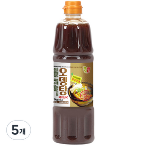 첫맛 오뎅탕 육수 진국, 1kg, 5개