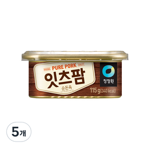 대상 청정원 잇츠팜, 115g, 5개