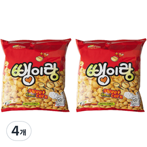 우리식품 뻥이랑, 250g, 4개