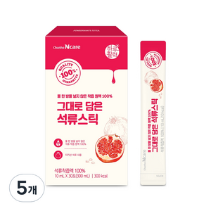 천호엔케어 그대로 담은 석류스틱 30p, 5개, 300ml