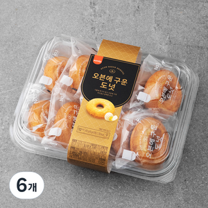 삼립 오븐에 구운 도넛 10개입, 400g, 6개