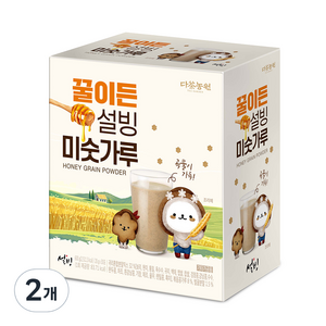 다농원 꿀이든 설빙 미숫가루 30p, 600g, 2개