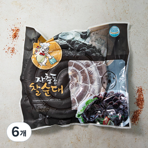 장충동왕족발 찰순대, 1kg, 6개