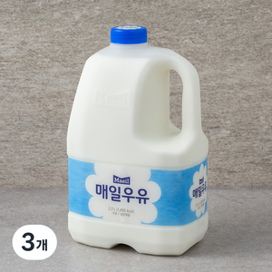 매일우유 오리지널, 2.3L, 3개