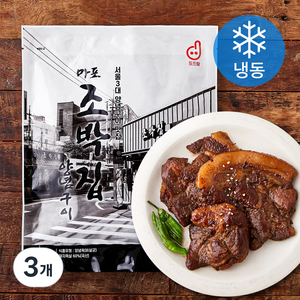 도드람한돈 마포 조박집 양념구이 (냉동), 600g, 3개