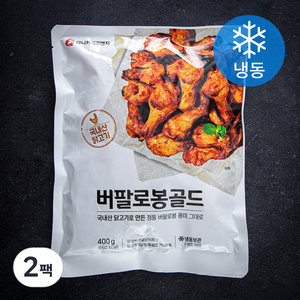 마니커에프앤지 버팔로봉골드 (냉동), 400g, 2팩