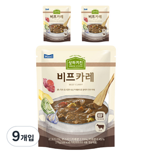 상하키친 비프카레, 170g, 9개